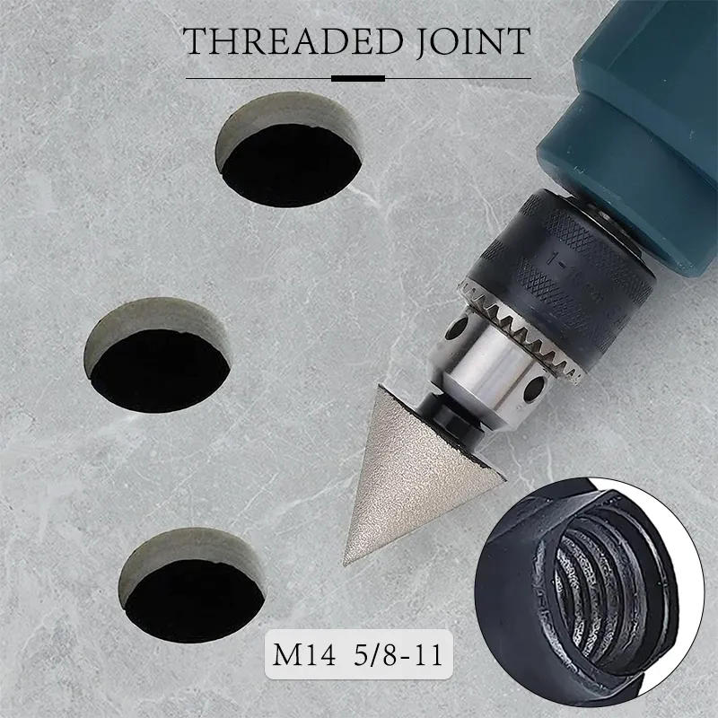 Drill Bit for Drilling Porcelain Tiles Johnsontools Brand 6