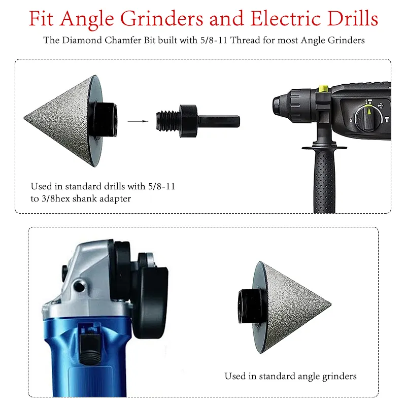 Drill Bit for Drilling Porcelain Tiles Johnsontools Brand 5