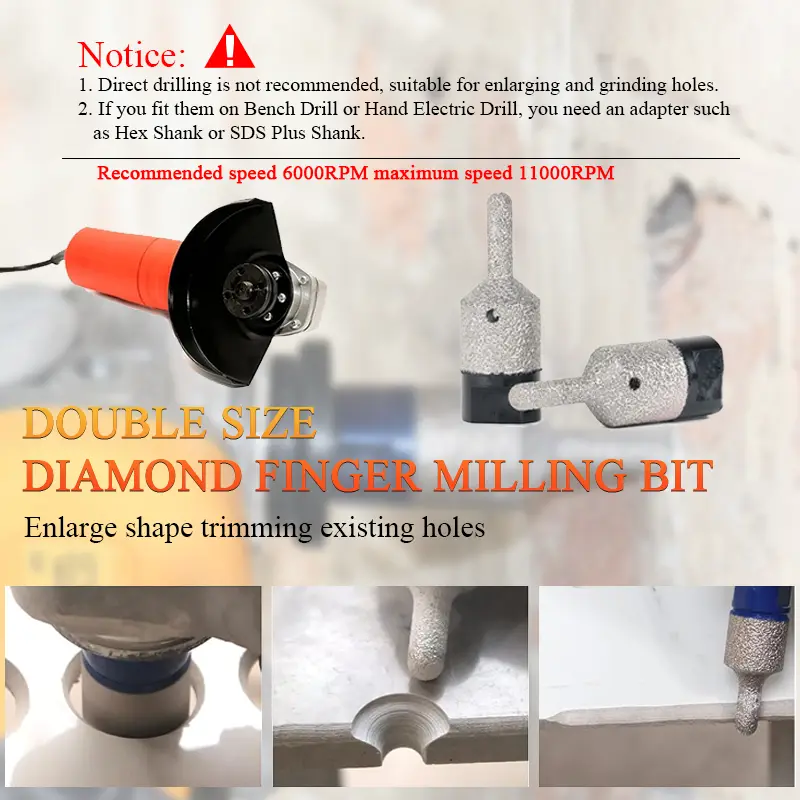 Drill Bit for Drilling Tile Johnsontools 4