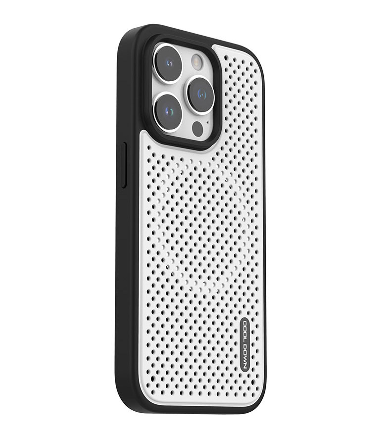 Heat Dissipation Slim Graphene Mesh Phone Case Wireless Charging Magsafe Phone Cover Protective for iPhone 14 15 pro max 8