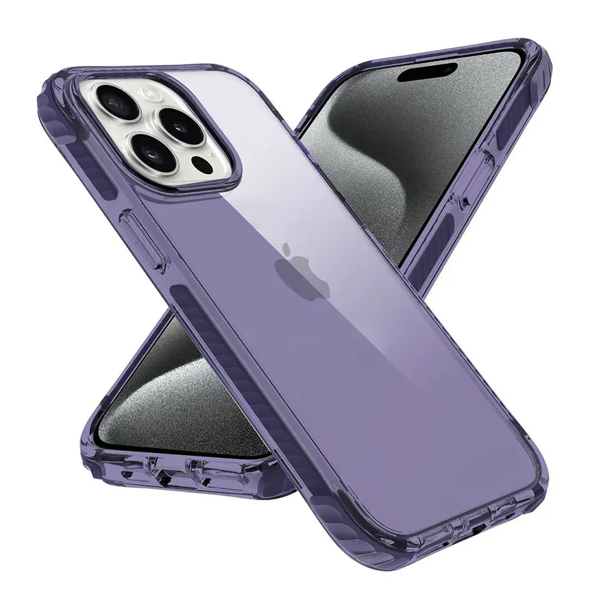 Funda transparente para teléfono para la serie IPhone 15 - - 6