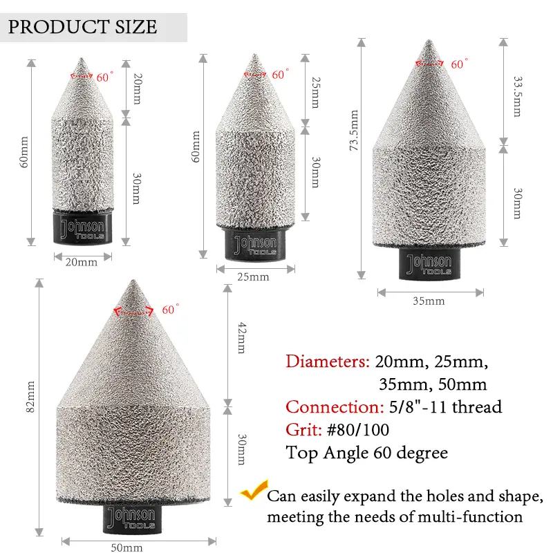 Porcelain Tile Drill Bit Johnsontools Manufacture 3