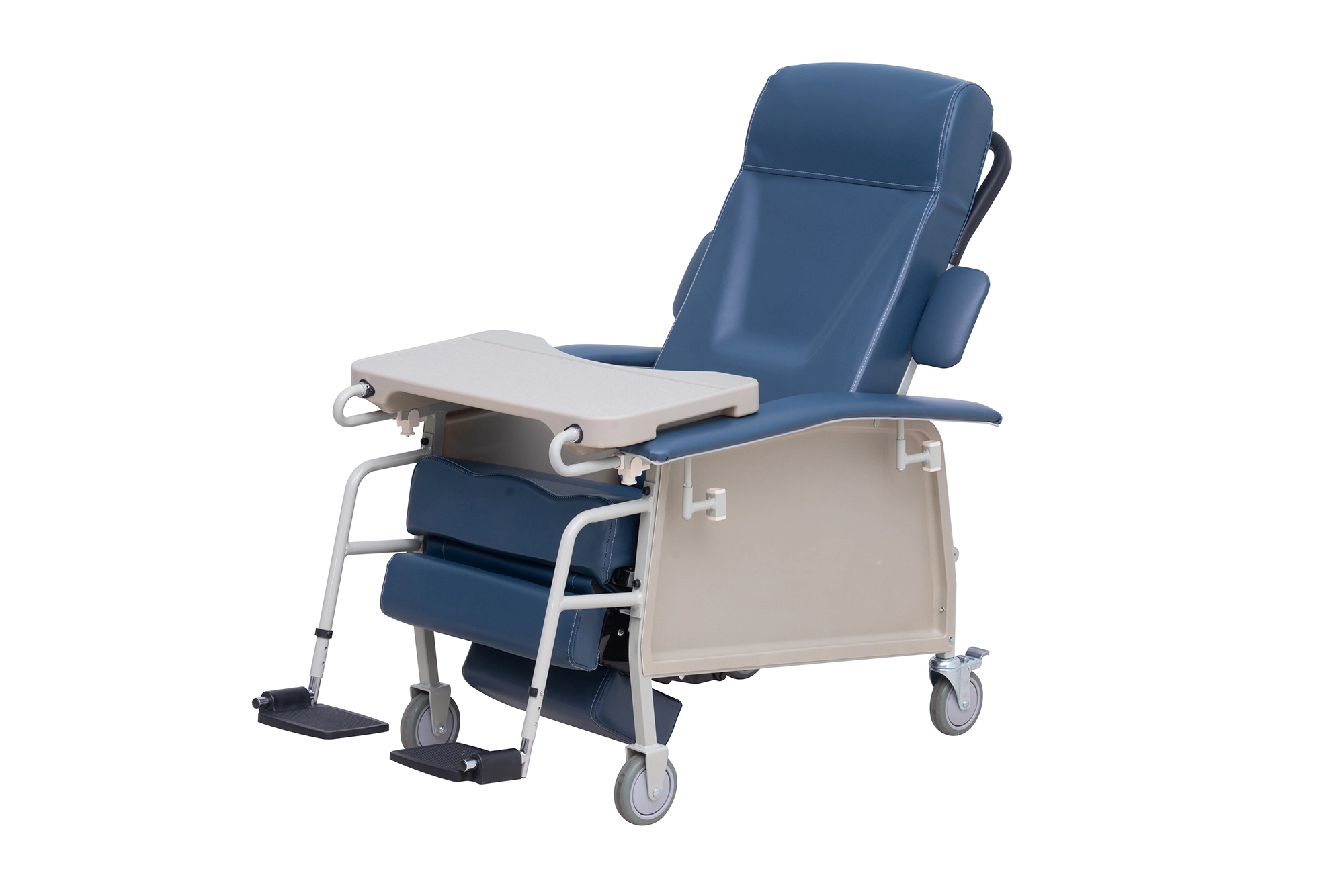 ETC-003C เก้าอี้ผู้เอนกายเฟอร์นิเจอร์โรงพยาบาลพร้อมที่วางเท้า 1