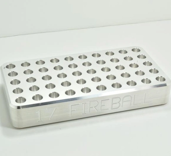 High Precision CNC Machined Aluminum Loading Block 1