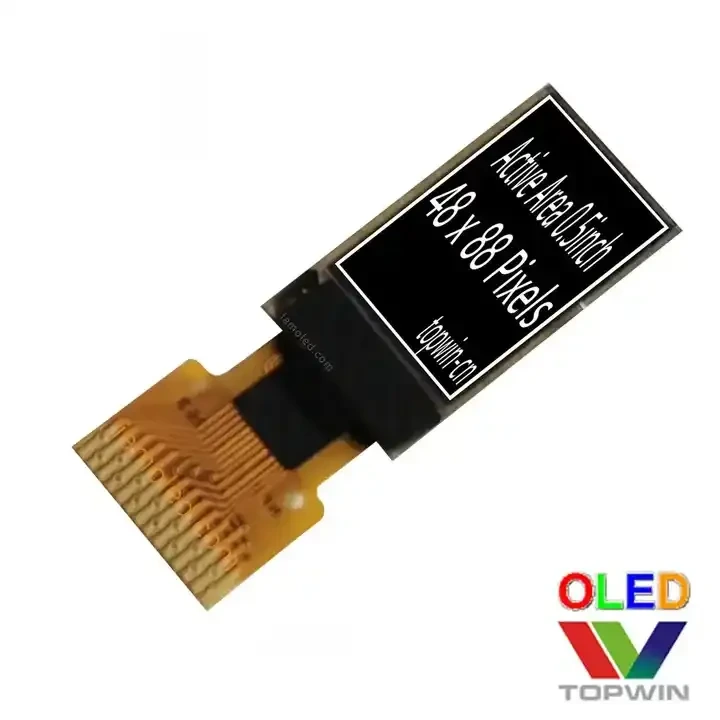 0.5inch oled display screen 48x88 Driver IC CH1115 I2C interface 1