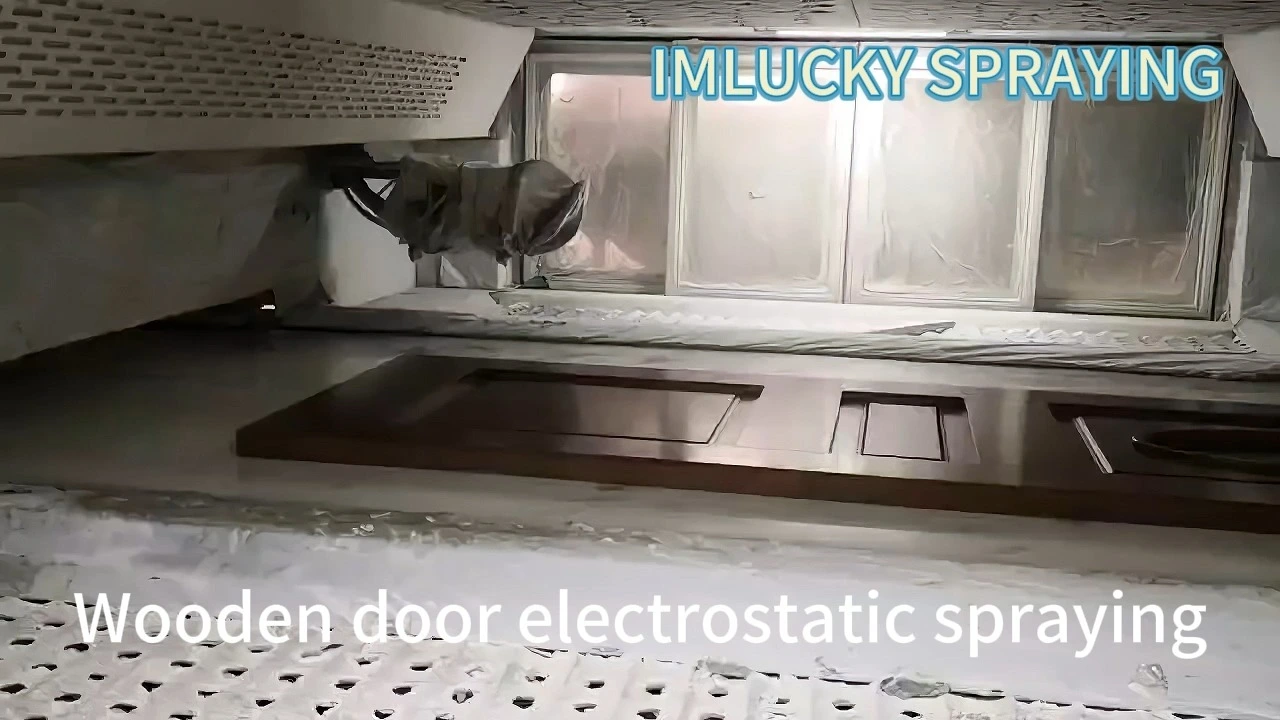 Best Seller Powder Coating Machine for Wood Door 1