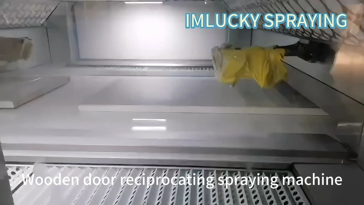 Automatic wood door powder coating produciton line 1