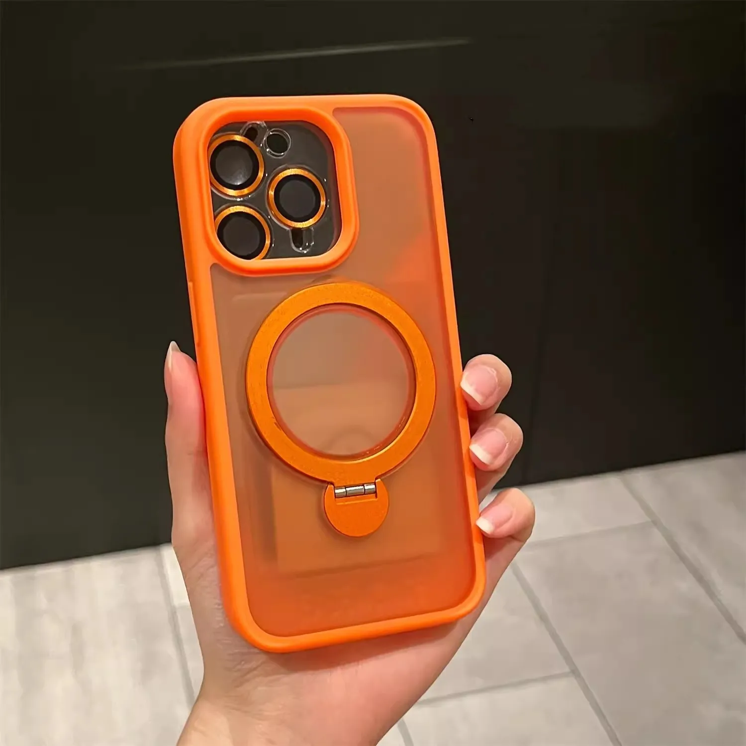 Funda para teléfono con soporte de 3