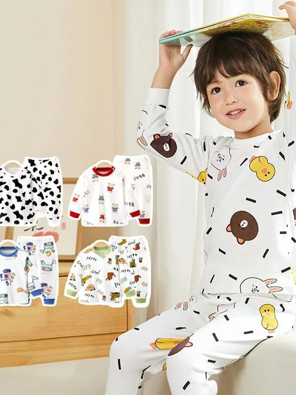Langarm-Herbstanzug für Kinder 1