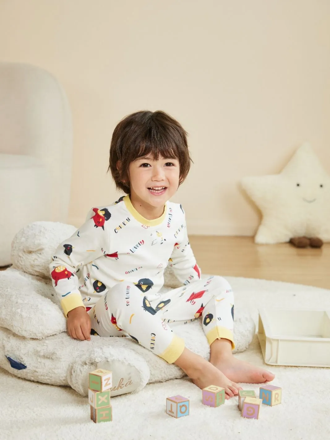 Einfacher, langlebiger Baby-Anzug für Mädchen und Jungen 1