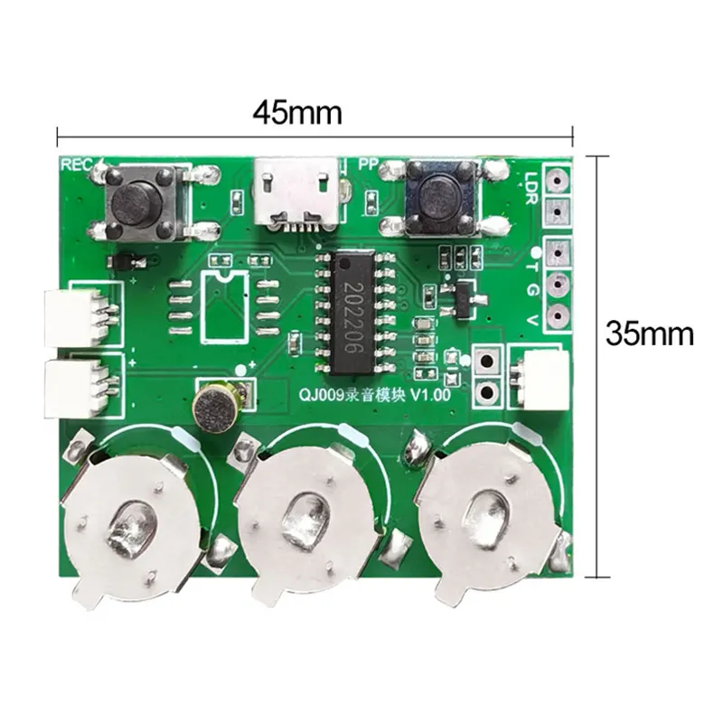 JinHengYuan Audio Circuit Board for Recording Gift Boxes 4