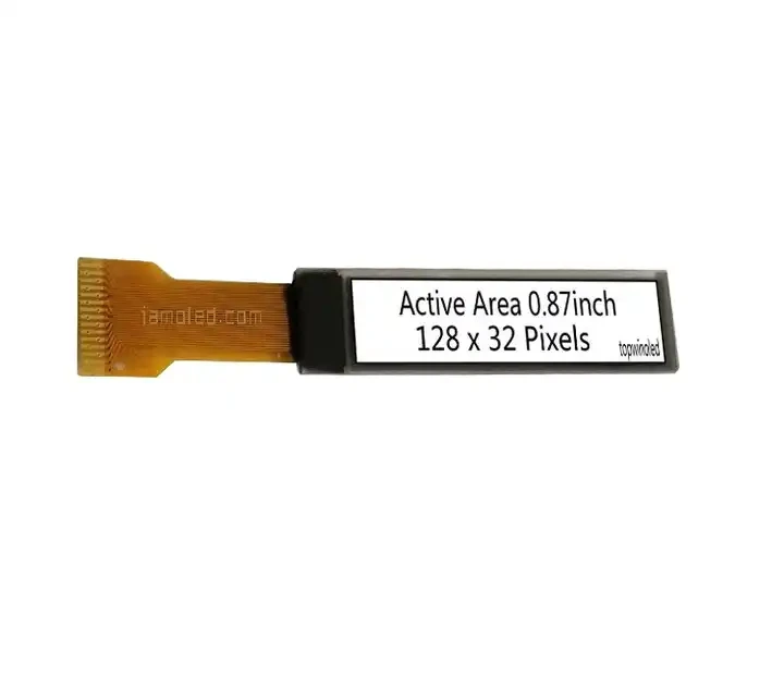 0.87inch oled display screen I2C 128x32 driver IC SSD1312 1