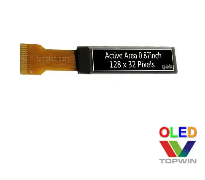 0.87inch oled display 128x32 SPI SSD1312 1