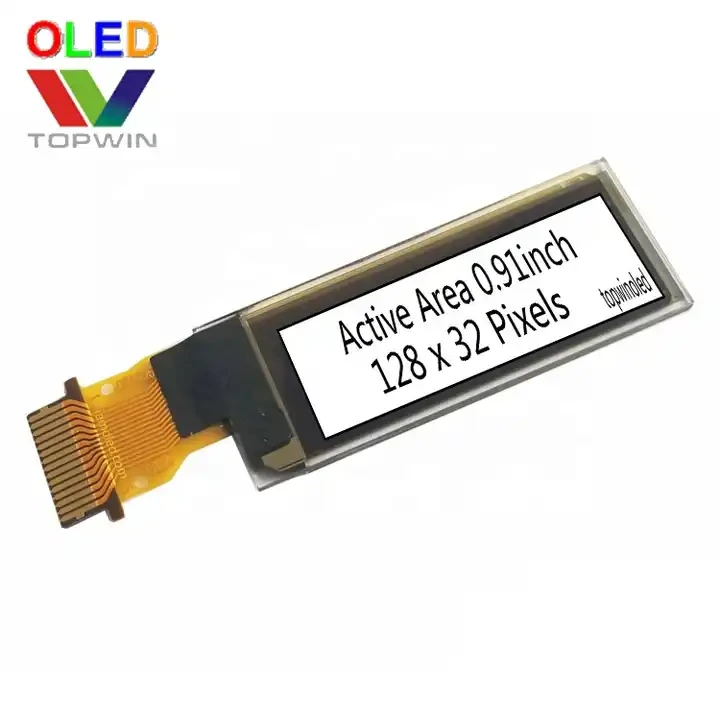 0.91inch 128x32 oled display screen SPI SSD1306 1