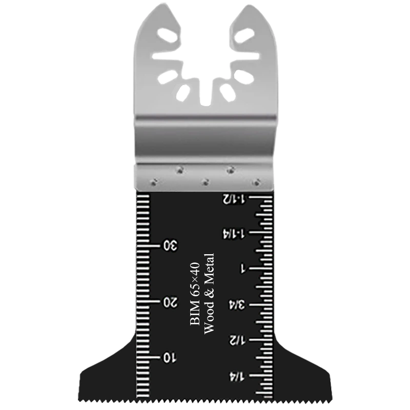 Johnson Tools 65x40mm Oscillating Multi Tool Saw Blades For Bi Metal Multi Tool Saw Blades For Metal Wood Plastic Cutting 1