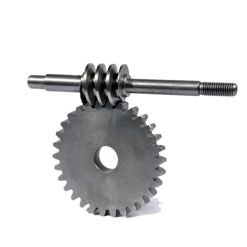 Precision Machined Stainless Steel Worm Gear Shafts China Supplier 1