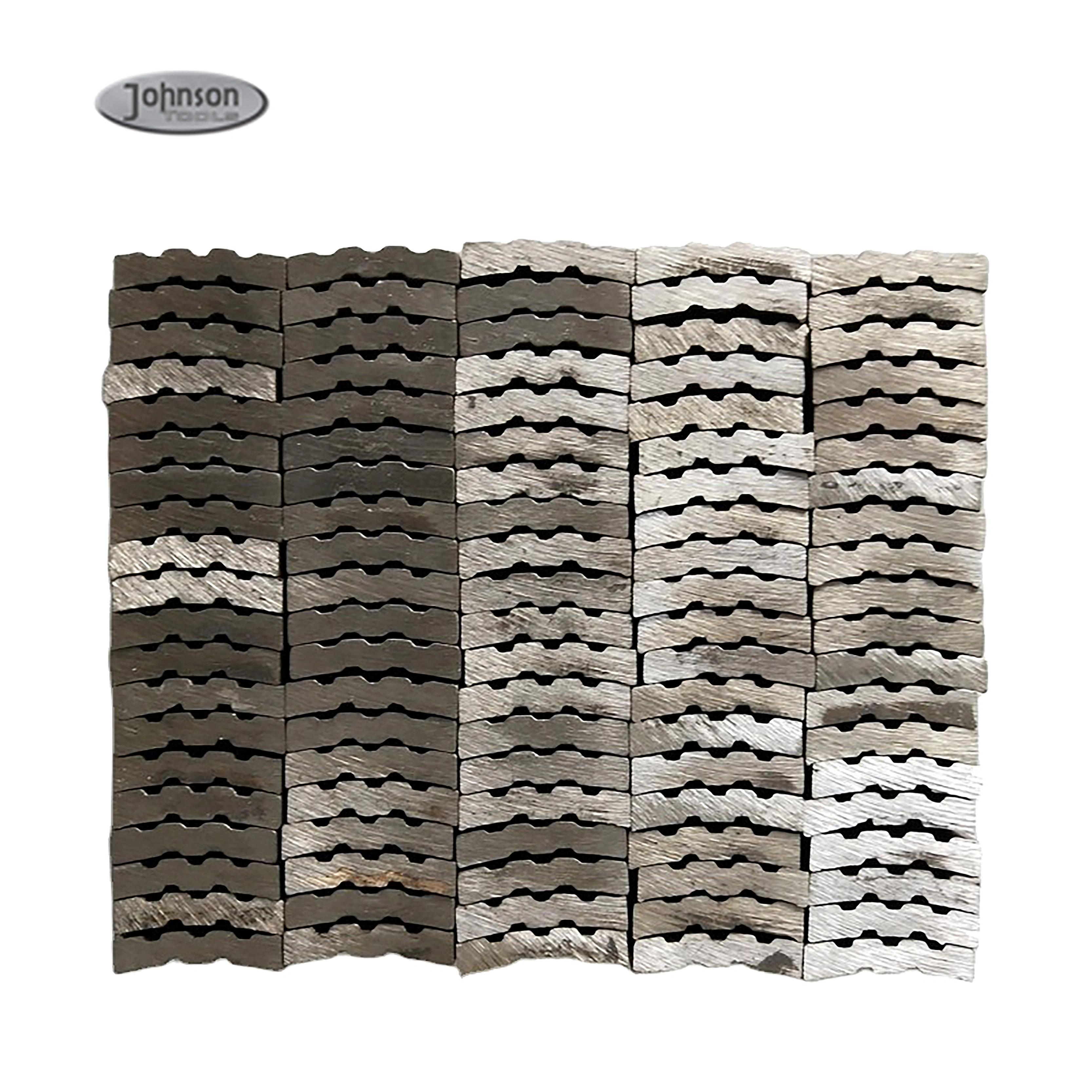 Johnson Tools Brocas de concreto reforçado de alta frequência com diamante profissional segmentos turbo 1