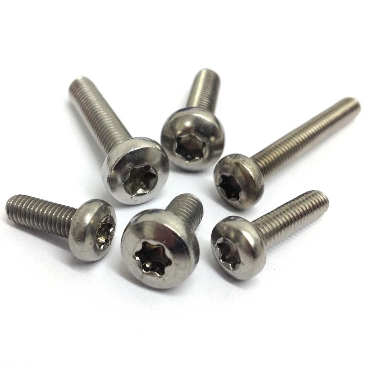 Titanium/Stainless Steel Button Head Torx Security Screw 1