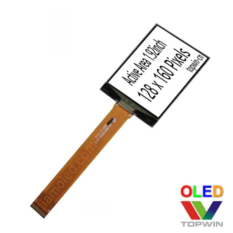 Best-Selling 1.92-Inch OLED Display with 128x160 Resolution, CH1127 Driver IC, Multiple Interfaces 1