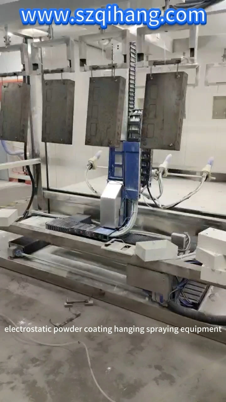 Electrical Box Hardware Accessories Electrostatic Powder Coating Hanging Spraying Machinery 1