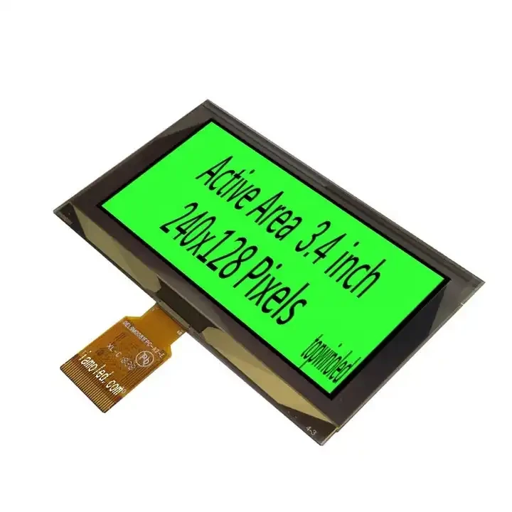 3.4inch oled display 240x128 SSD1322Z2 30pin Parallel/4-wireSPI 1