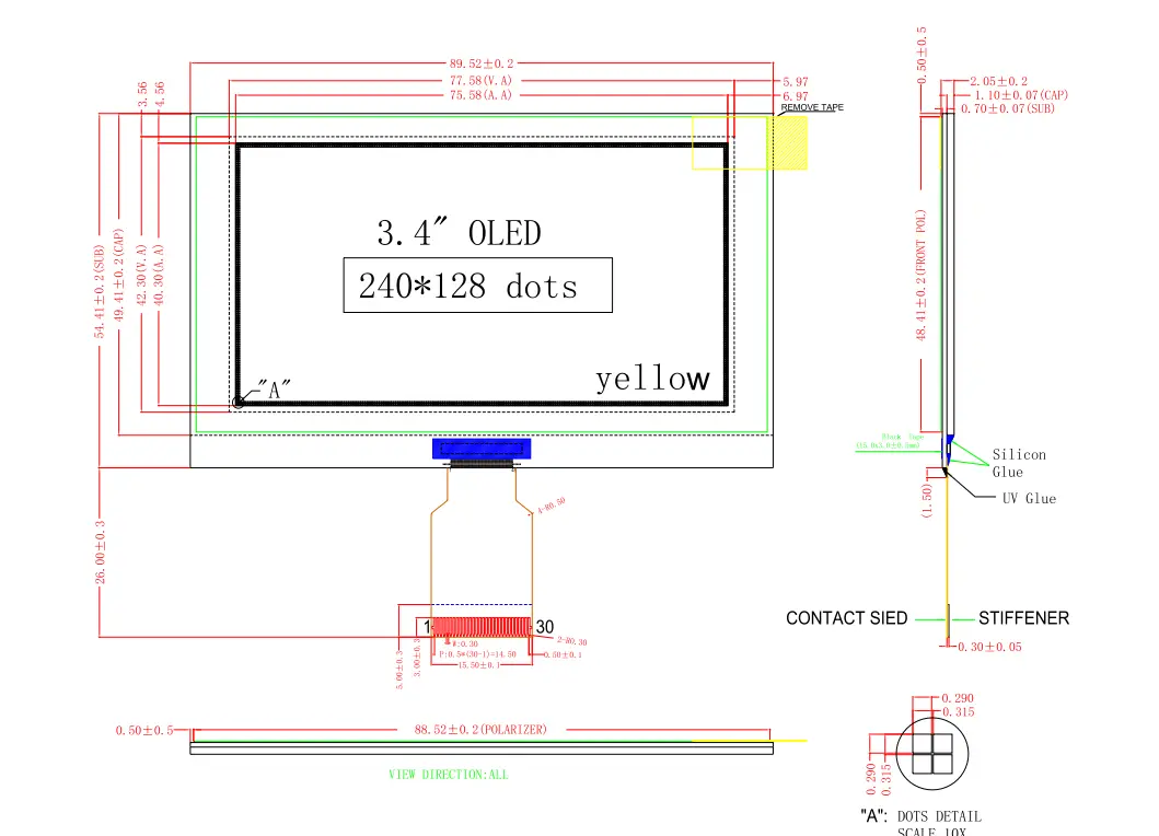 Custom Monochrome Display Arduino Factory Manufacturer | TOPWIN 5
