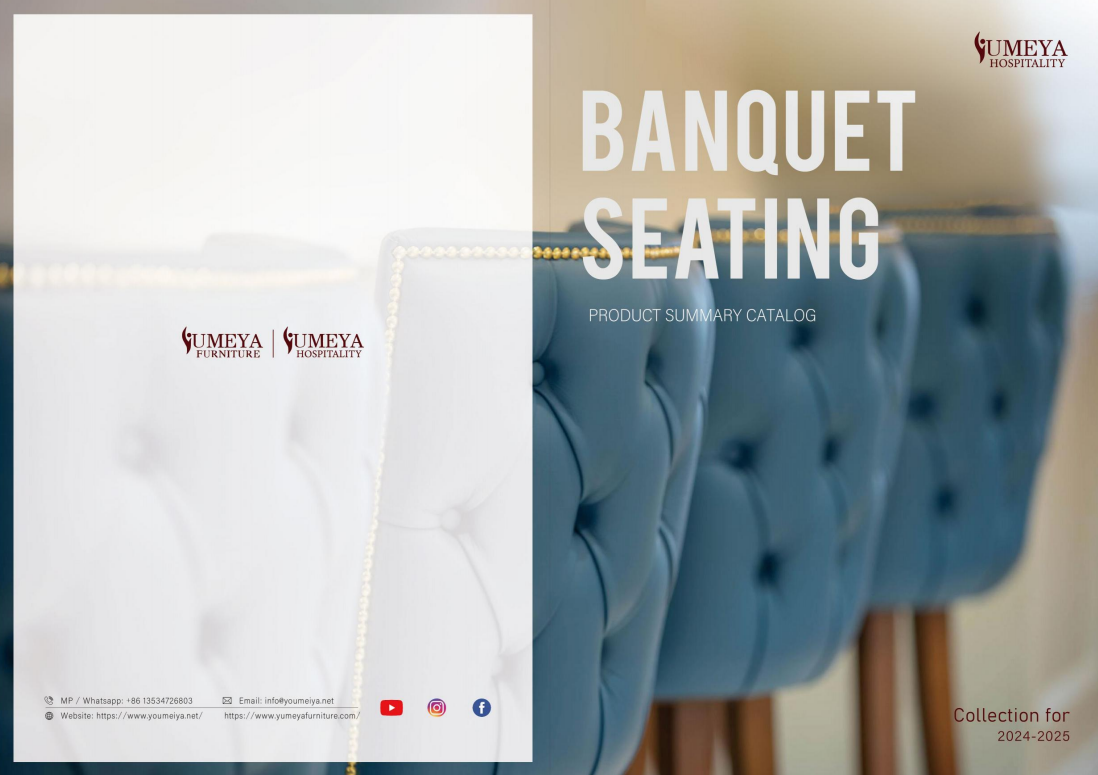Banquet Seating New Catalog Is Out now! Yumeya Furniture