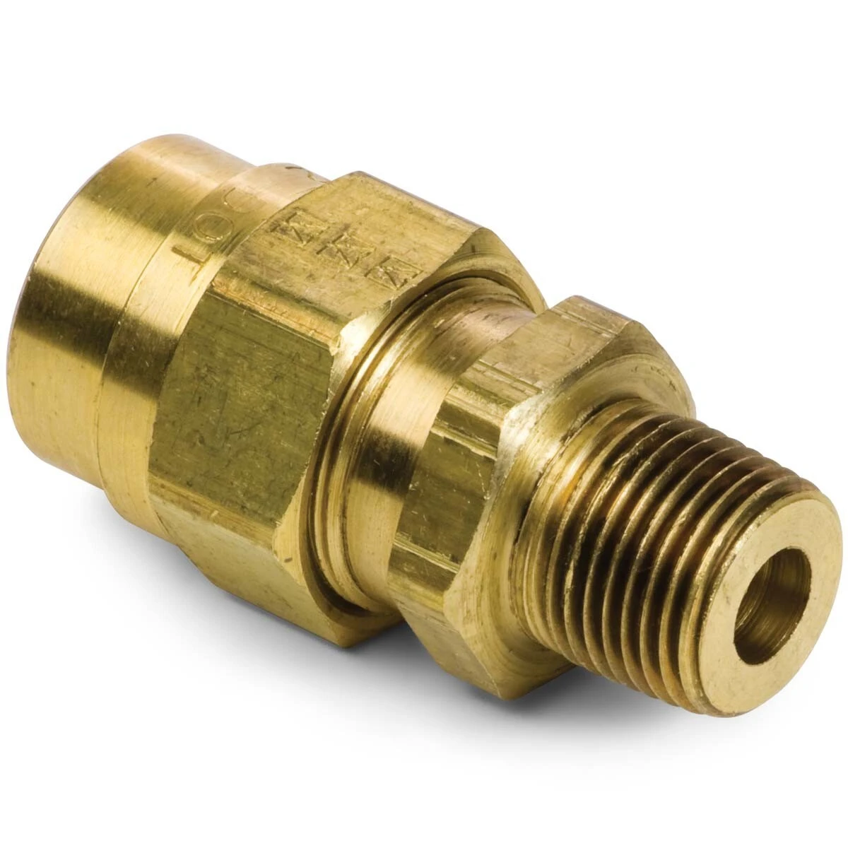 Precision Machined Gold Plated Brass Communication Adapter, Brass Power Adapter 1