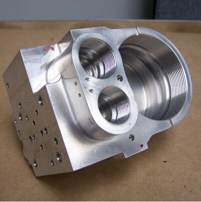 OEM Machining CNC Aluminum LED Street Light Housing Cover 1