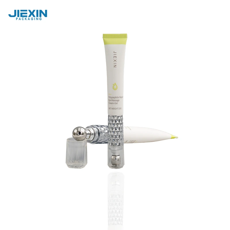 20ml Eye cream Tube with Roller Zinc Alloy Applicator 1