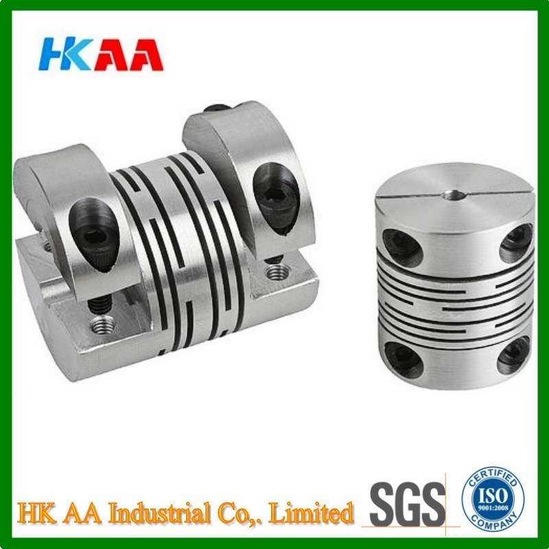 Stainless Steel Flexible High Torque Diaphragm Split Shaft Coupling 4