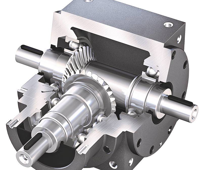 OEM High Precision Stainless Steel Bevel Gear Box, Right Angle Gear Box Used in The Side of Swimming Pool 2
