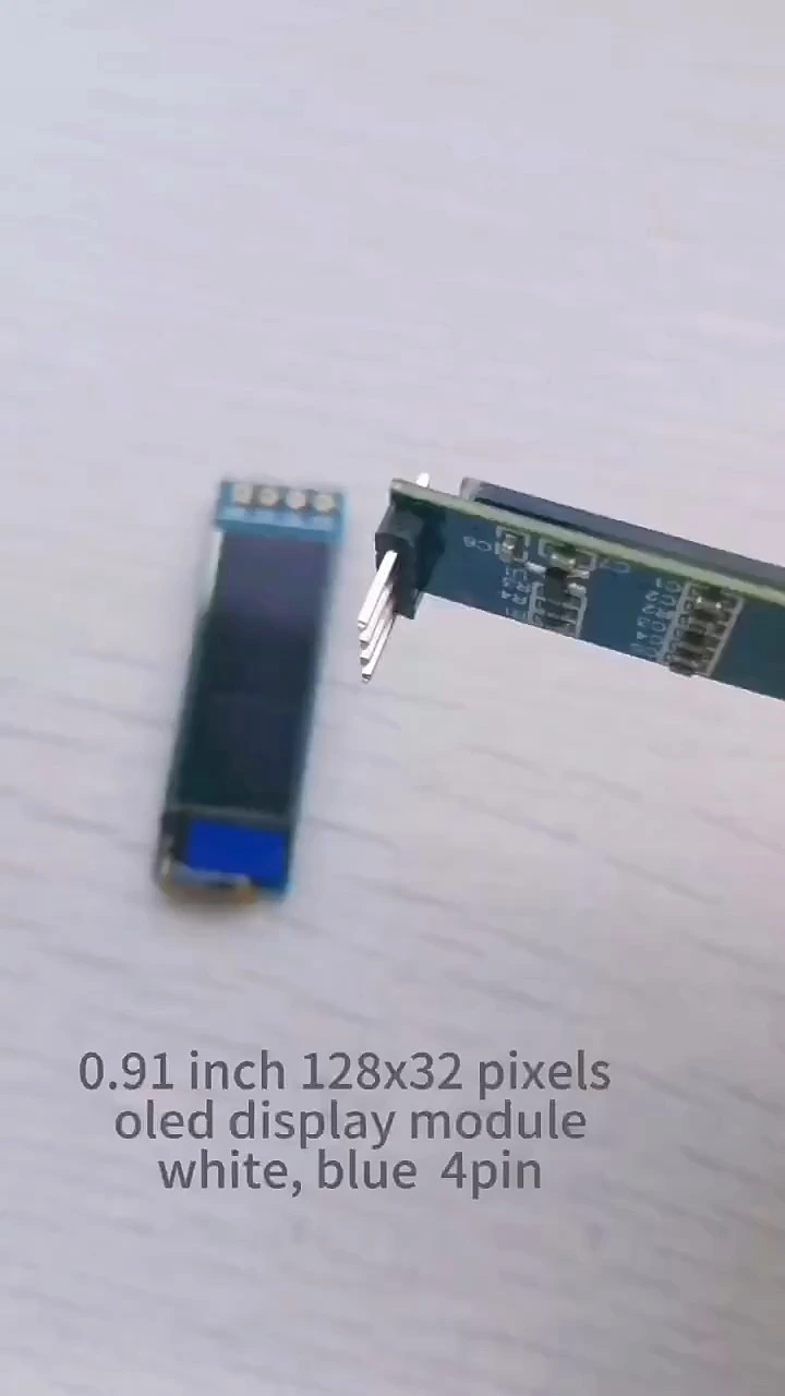 0.91inch Oled display module 128x32 with SSD1322 manufacturer 1
