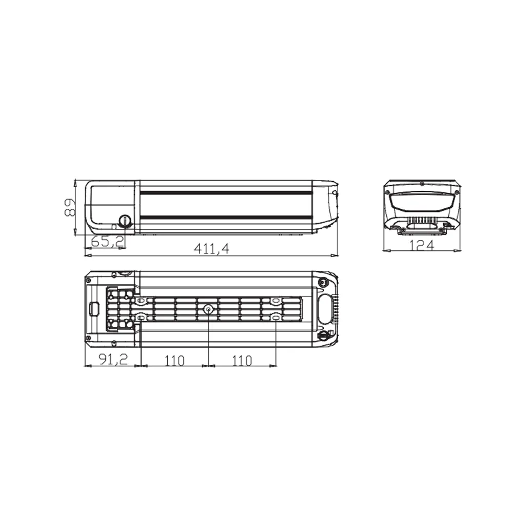 Chamrider Battery Lithium Ion Battery for Electric Bicycle for Electric Bike - 2
