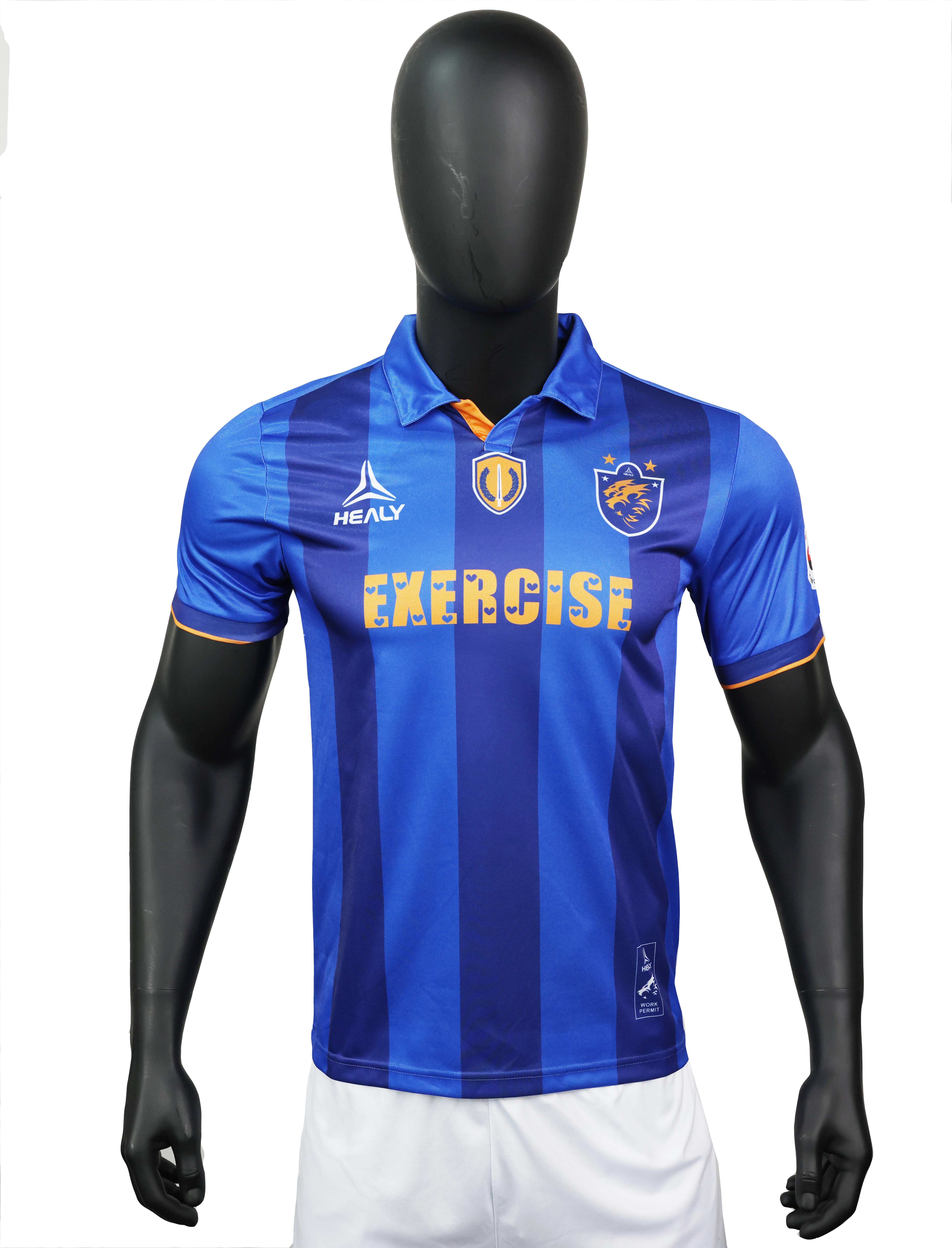 Pakaian Olahraga Desain Cetak Kaos Sepak Bola Klasik Jersey Sepak Bola Retro Kustom 1