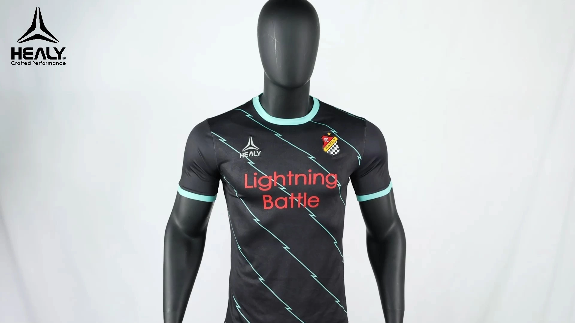 Ný hönnun Sublimation Printing Soccer Uniform Football Shirt Íþróttaklæðnaður 1