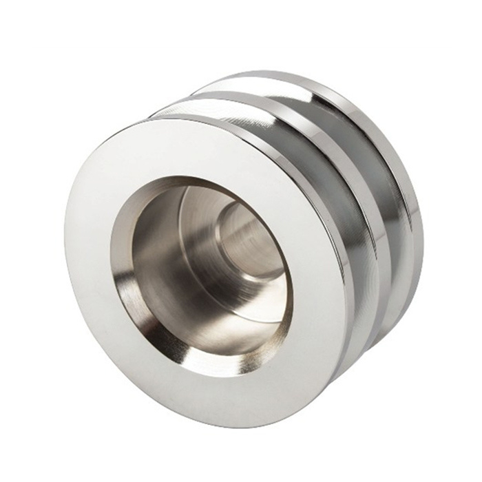 Precision Cnc Machining Multistep Aluminium V-Belt Pulley 3