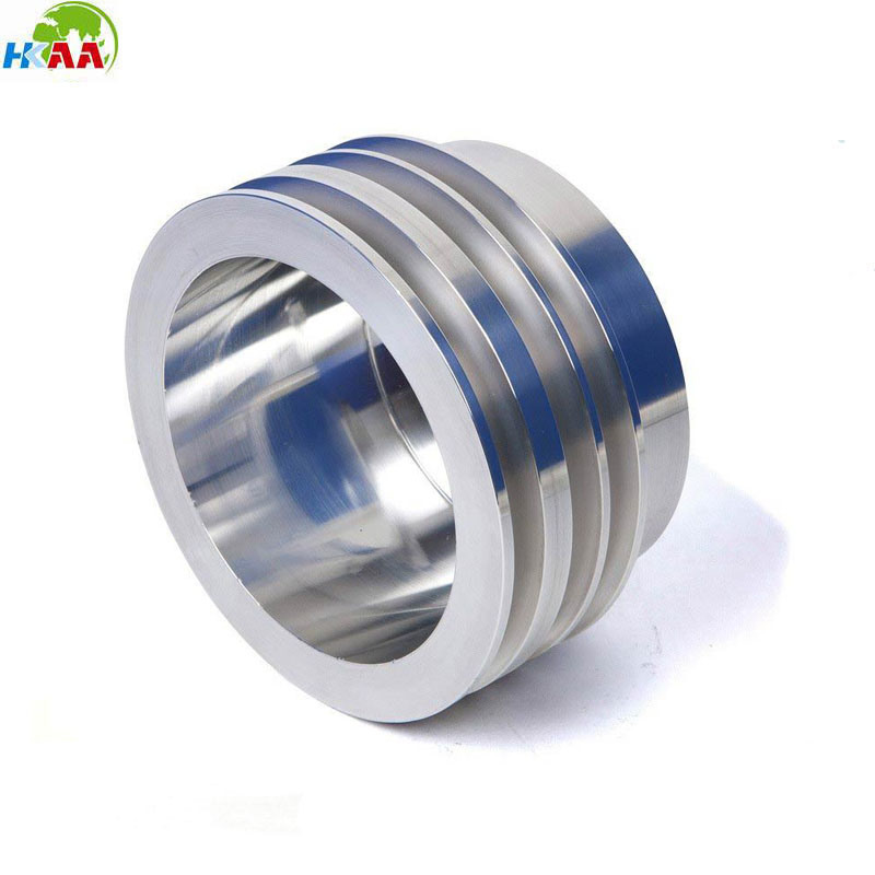 Precision Cnc Machining Multistep Aluminium V-Belt Pulley 1
