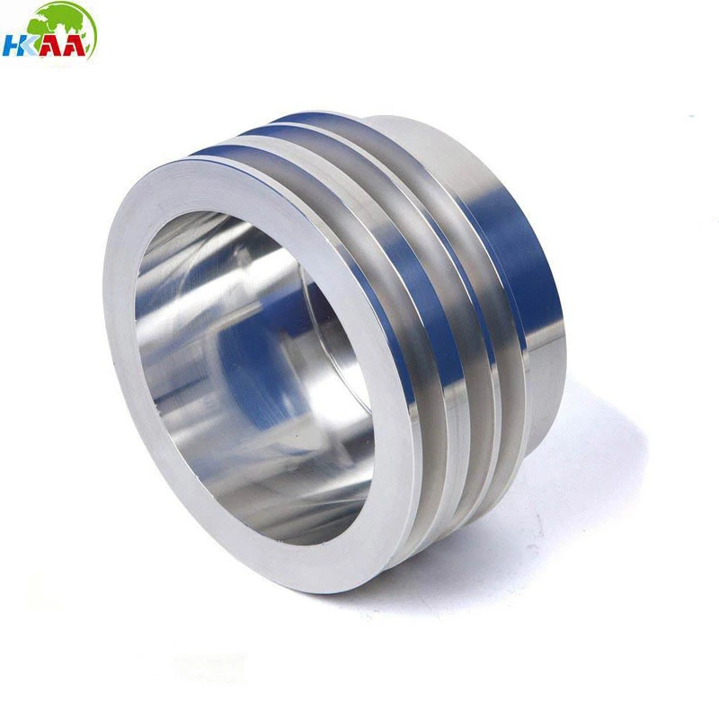 Precision Cnc Machining Multistep Aluminium V-Belt Pulley 1