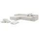 Set di divani in tessuto moderno personalizzato Gersto Furniture 3