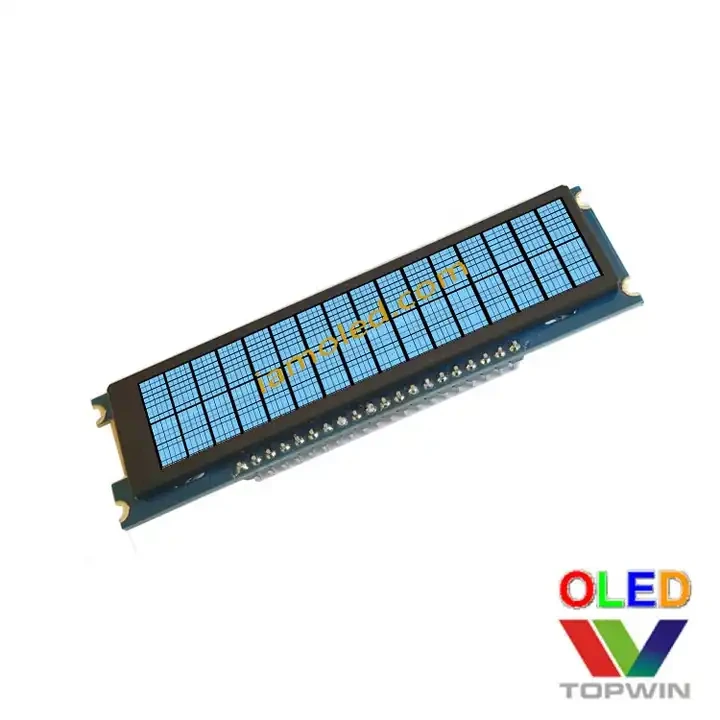 TOPWIN 2.93inch character oled display module IC US2066 1