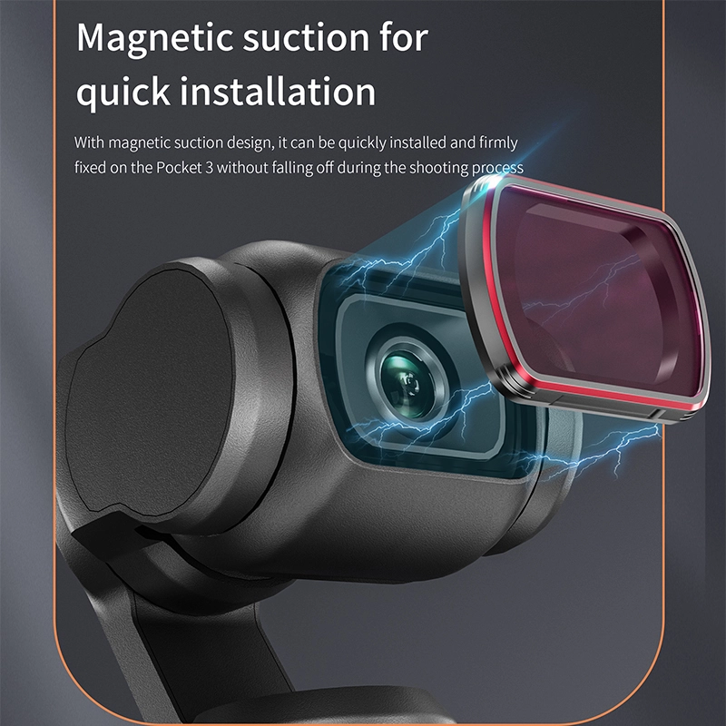 STARTRC 6-pack Filters Set for DJI Pocket 3 (CPL/ UV/ ND8