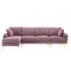 Hot White Fabric Sofa Set Gersto Furniture Brand 4