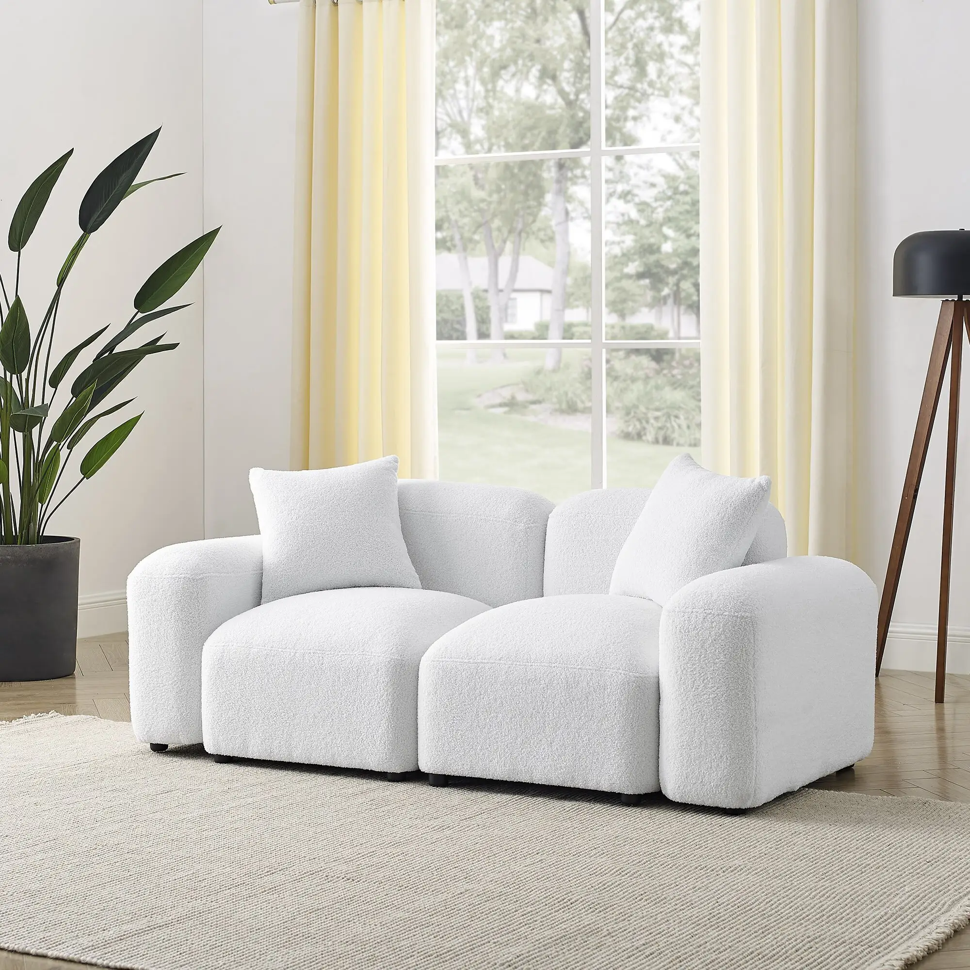 Canapé d'angle 7 places en tissu en gros - Gersto Furniture 3
