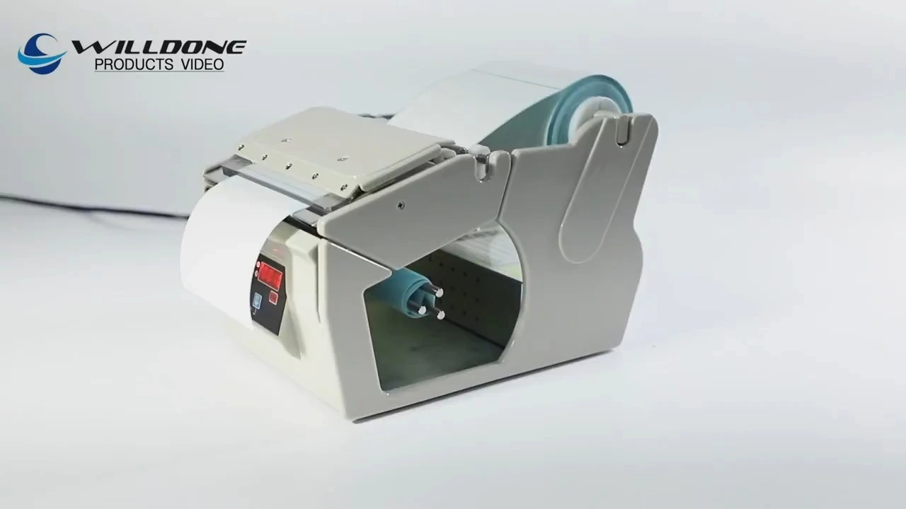 5-130 mm breedte Hoge kwaliteit elektrische automatische handmatige labeldispensermachine X-130 1