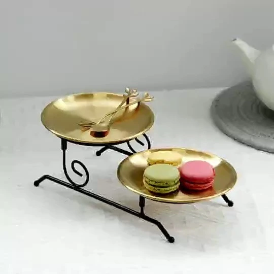 2-Tier Fruit Plate Cake Stand: Organize and Display in Style 1