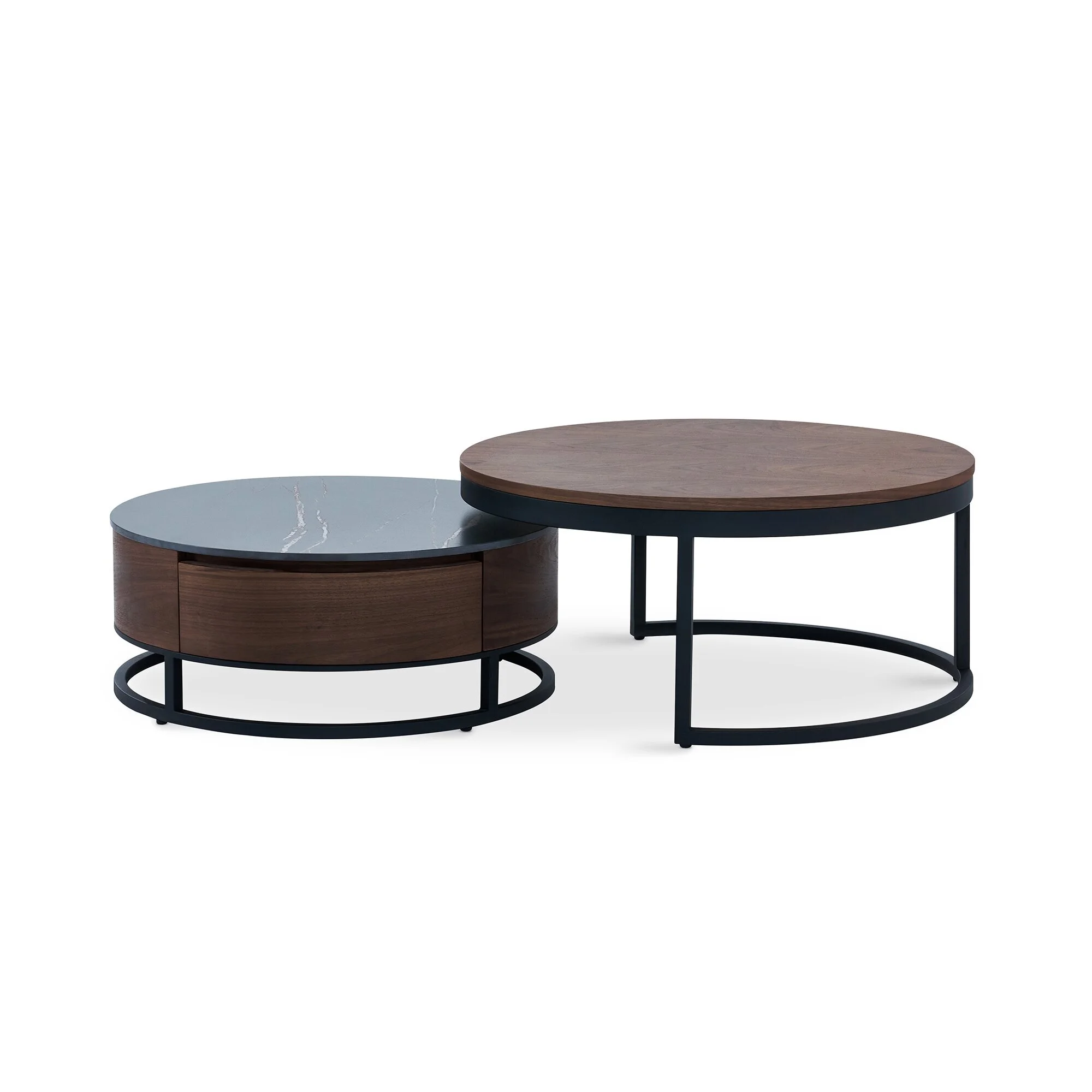 Two-Table Coffee Table Set 1