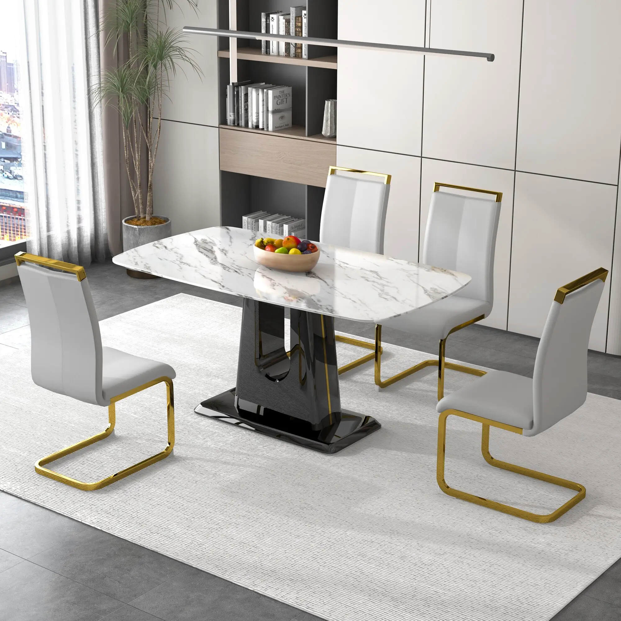 OEM Marble Dining Table Gersto Furniture 3