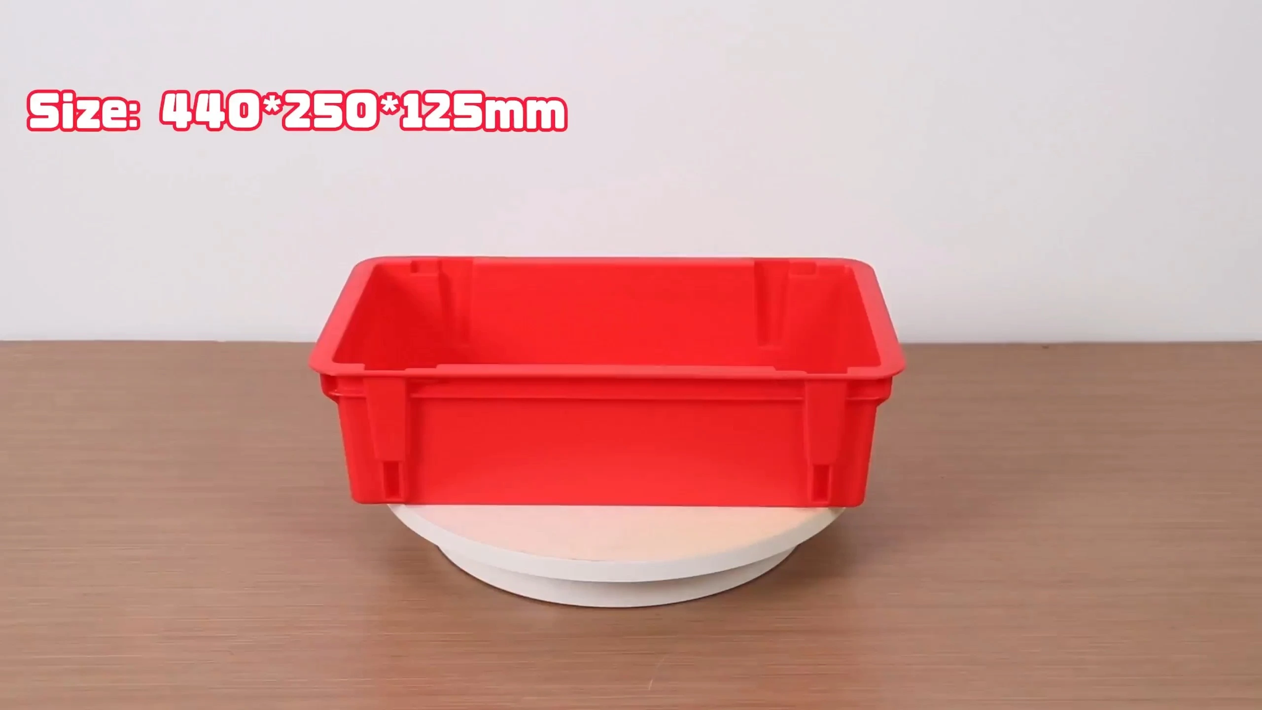 4212 Mataas na Kalidad na Stackable Tote File Storage Box Nakalakip na Lid Container Plastic Moving Storage Box 1