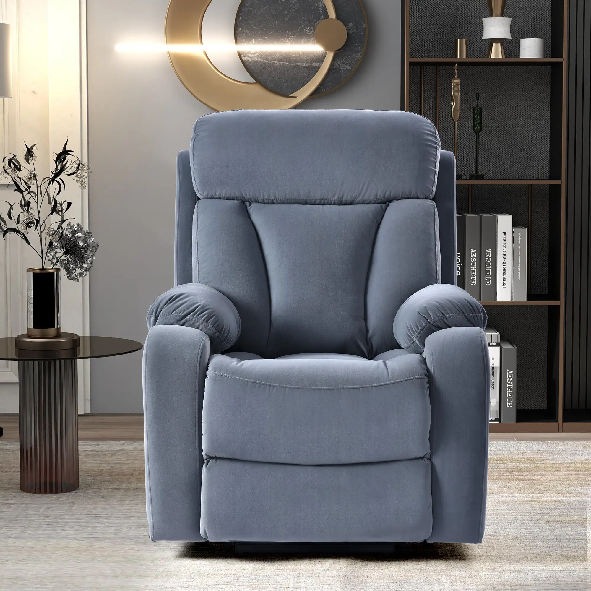 Sofá de cuero para sala de estar Gersto Furniture Marca 3